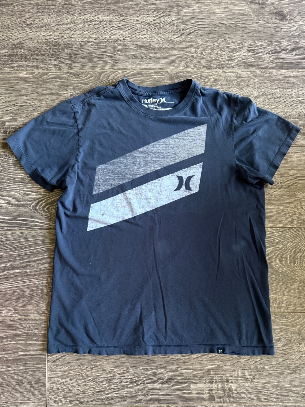 Pick 2 for $20. Hurley Cotton Navy Short Sleeve Tee